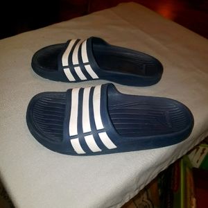 Youth adidas slide sandals